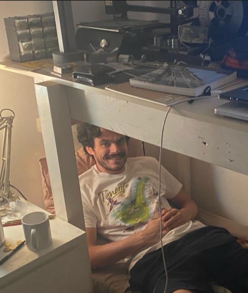 Bed and workbench