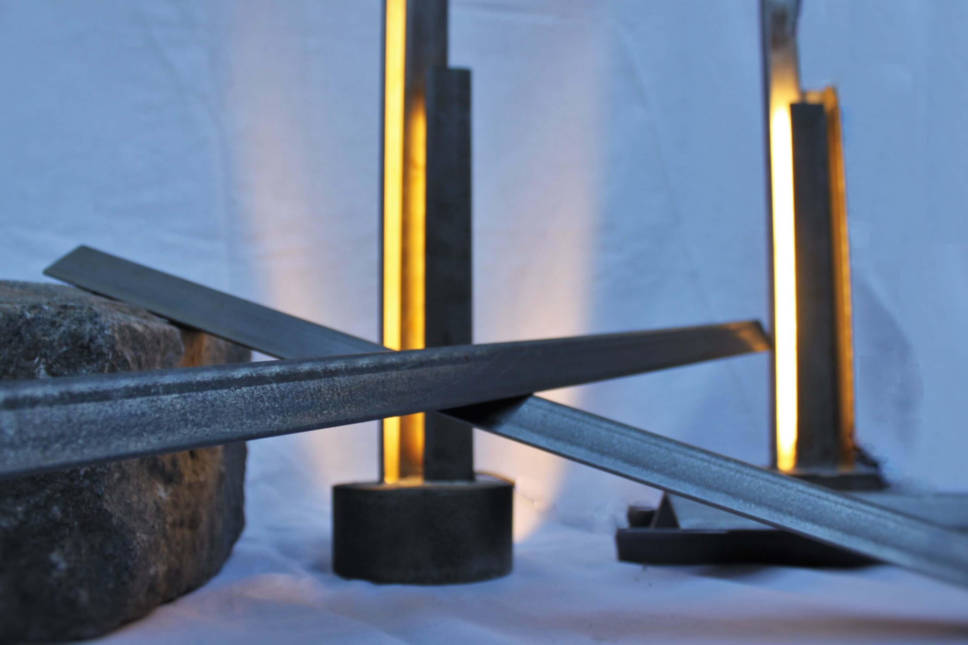 Metro lamp scene